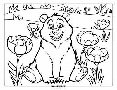 110+ Coloriages d&rsquo;ours pour enfants et adultes (Gratuits)