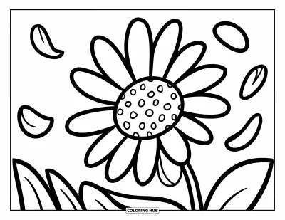 100+ Daisy Coloring Pages