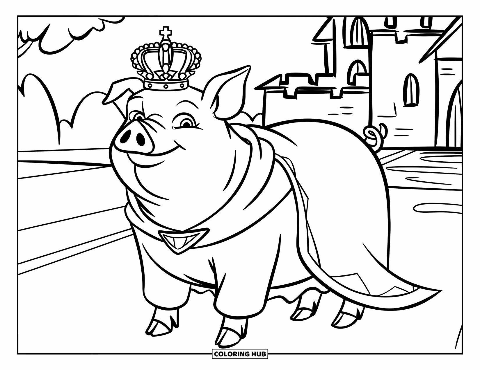 90 Coloriages De Cochons Pour Enfants Et Adultes Gratuits 