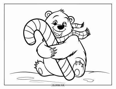 80+ Coloriages d&rsquo;ours polaires pour enfants et adultes (Gratuits)