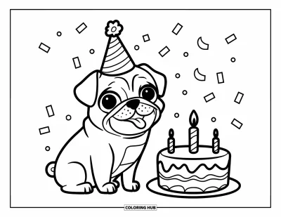 100+ Coloriages de carlins pour enfants et adultes (Gratuits)