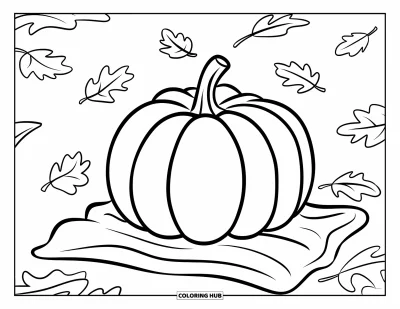220+ Pumpkin Coloring Pages