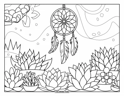 110+ Coloriages de succulentes pour enfants et adultes (Gratuits)
