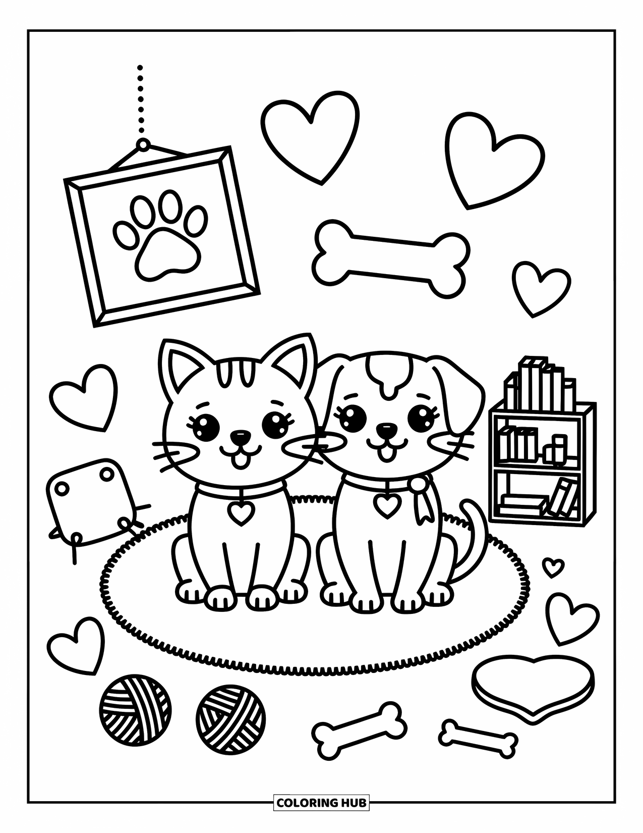 120 Disegni Di Gatti E Cani Da Colorare Per Bambini E Adulti Gratis 120 Disegni Di Gatti E Cani Da Colorare Per Bambini E Adulti Gratis