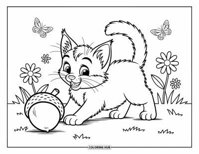 220+ Cat Coloring Pages