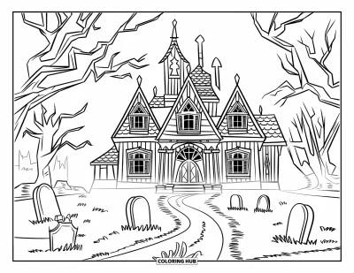 235+ Halloween-fargeleggingsark for barn og voksne (Gratis)