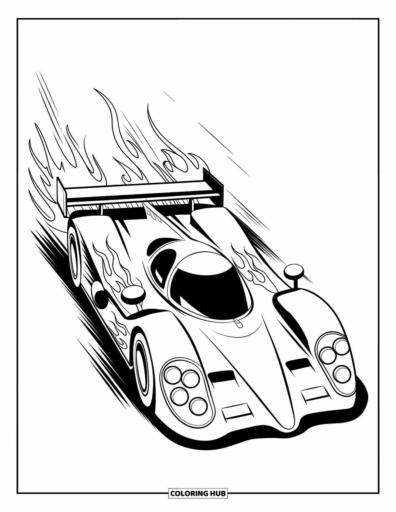 170 Raceauto Kleurplaten Voor Kinderen En Volwassenen Gratis 