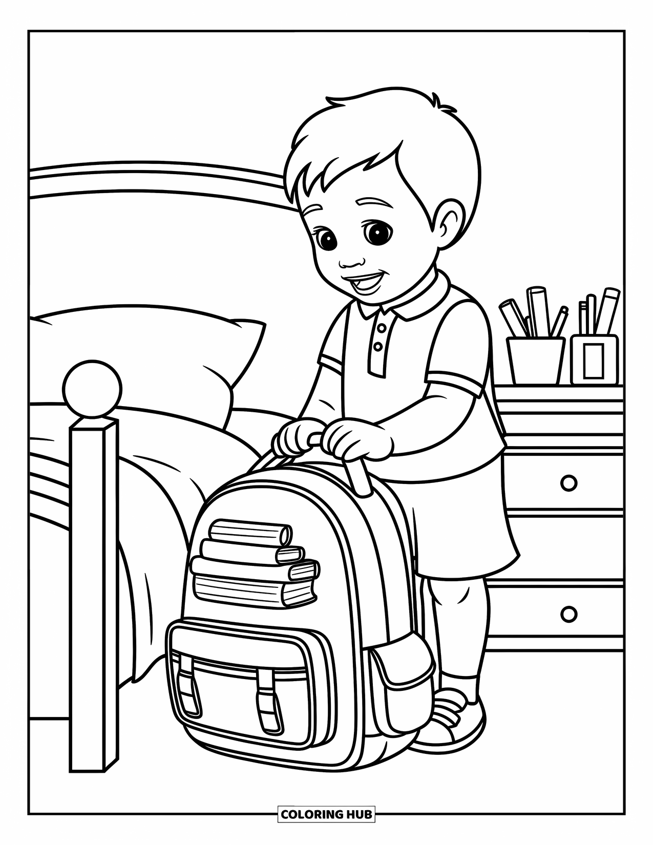 Zaino Per Bambina A Tema Orsetto, 43 Cm, Per Scuola E Asilo – Carino E Resistente