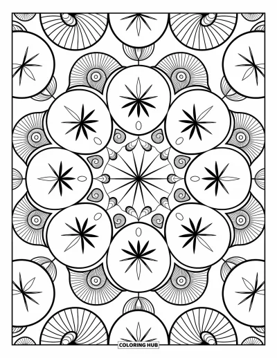 Disegno d'estate da colorare per adulti: Una barca a vela vintage galleggia su acque calme, con corde decorative e dettagli in legno elaborati