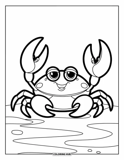 Disegno d'estate da colorare per bambini: Un bambino è seduto su un molo e pesca in un lago tranquillo