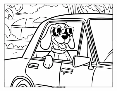 85+ Coloriages de Beagle pour enfants et adultes (Gratuits)