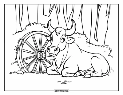 90+ Coloriages de taureaux pour enfants et adultes (Gratuits)