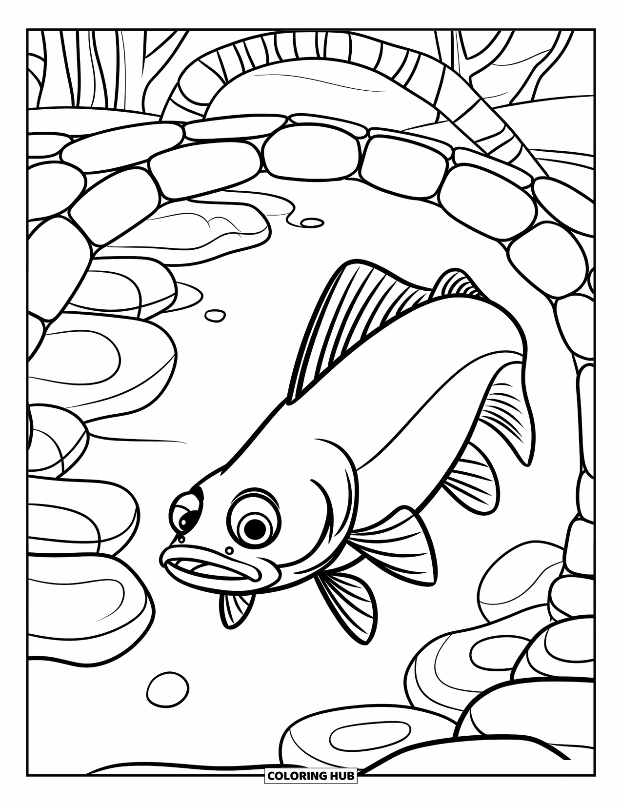 50+ Catfish Coloring Pages for Kids & Adults (Free Printable PDFs)