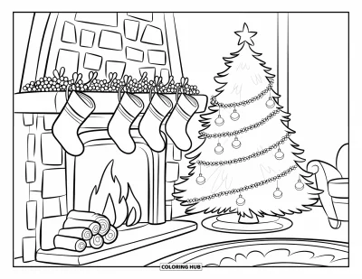 115+ Coloriages de sapin de Noël pour enfants et adultes (Gratuits)