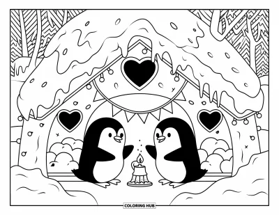 105+ Desenhos aconchegantes para colorir