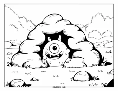 115+ Creepy Trippy Coloring Pages
