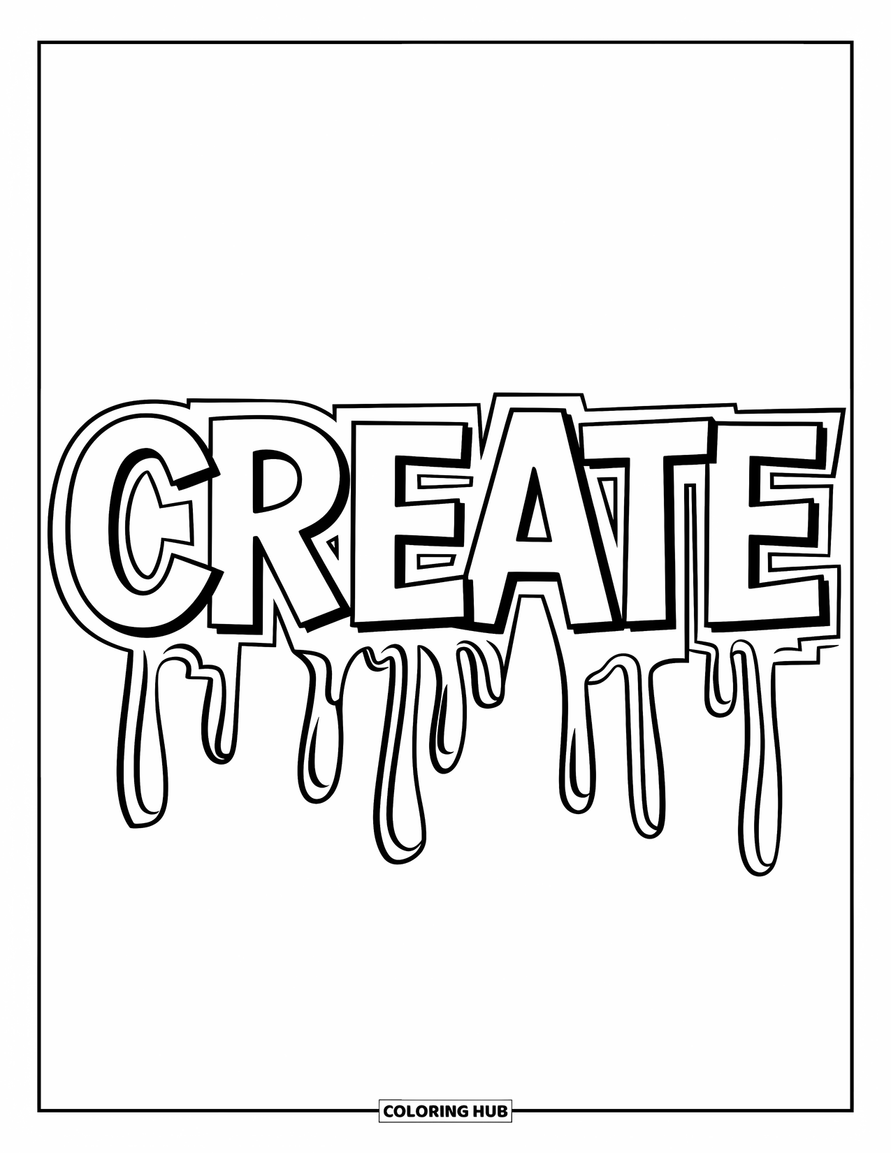 85+ Graffiti Coloring Pages for Kids & Adults (Free Printable PDFs)