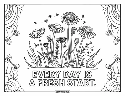 135+ Inspirational Coloring Pages