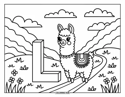95+ Letter L Coloring Pages