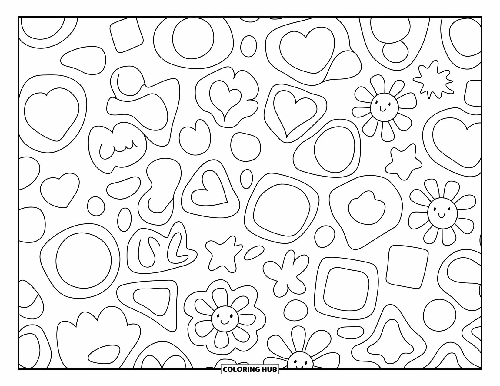 110+ Pattern Coloring Pages for Kids & Adults (Free Printable PDFs)