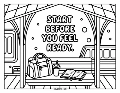 130+ Quote Coloring Pages