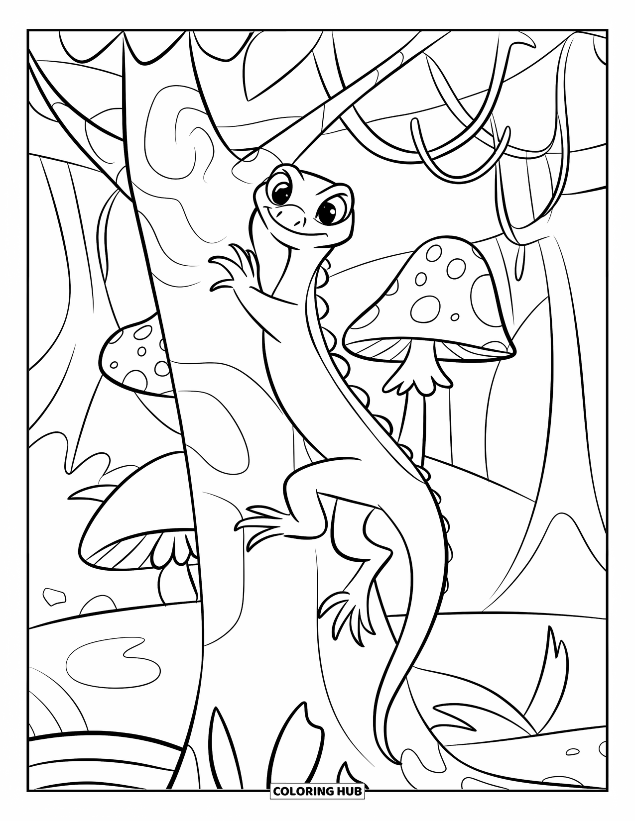 75+ Rainforest Coloring Pages for Kids & Adults (Free Printable PDFs)