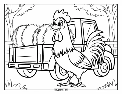 80+ Coloriages de coq pour enfants et adultes (Gratuits)