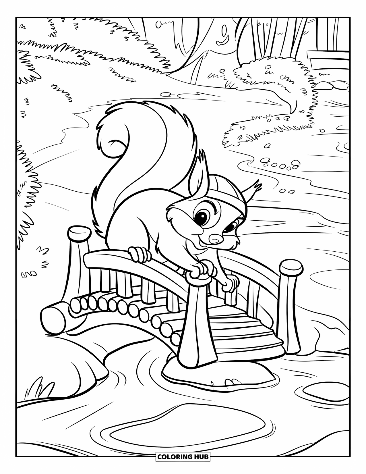80+ Squirrel Coloring Pages for Kids & Adults (Free Printable PDFs)
