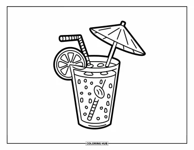 65+ Dibujos de limonada para colorear