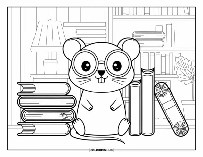 70+ Coloriages de rats pour enfants et adultes (Gratuits)