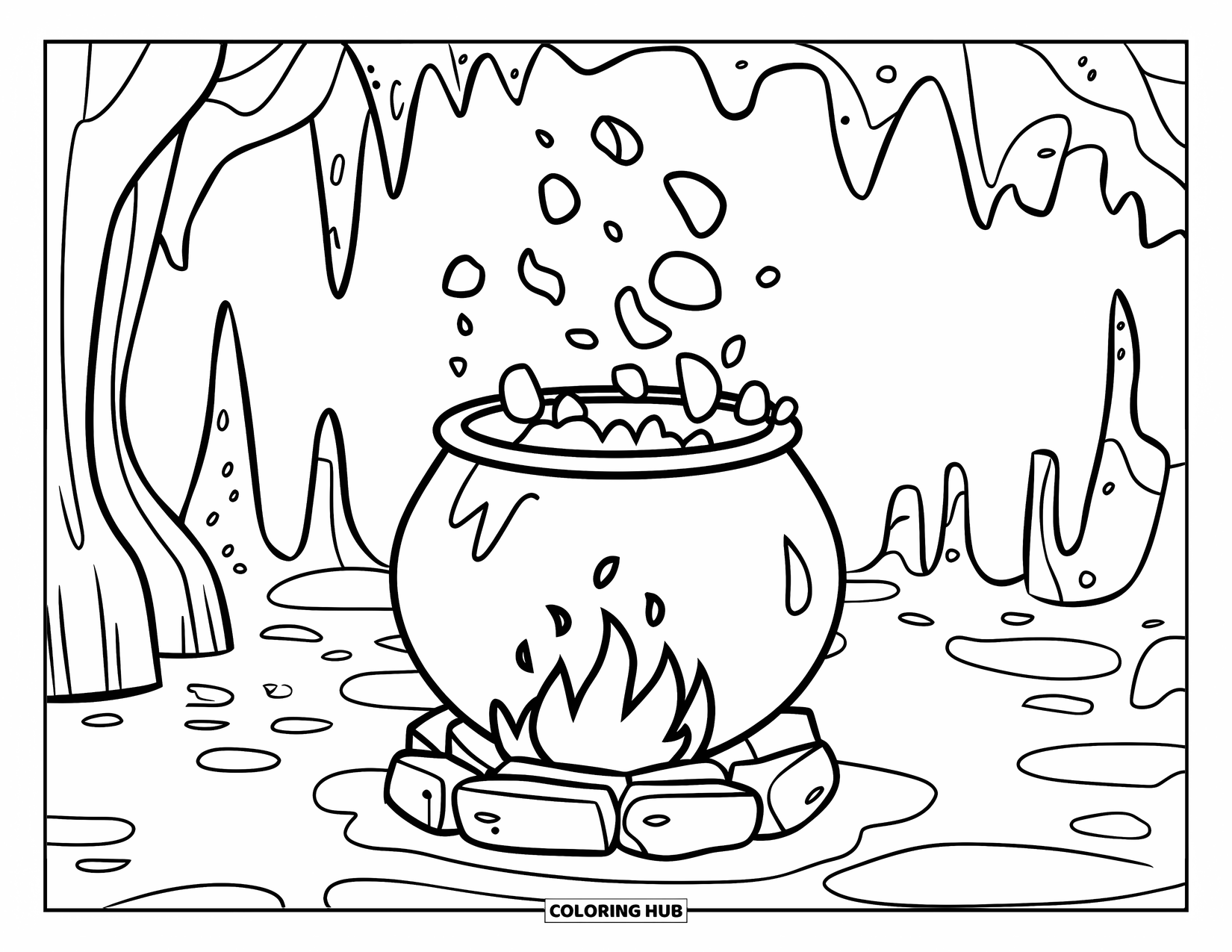 65+ Black Coloring Pages for Kids & Adults (Free)