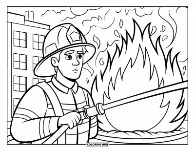 65+ Feuer-Ausmalbilder für Kinder und Erwachsene (Kostenlos)