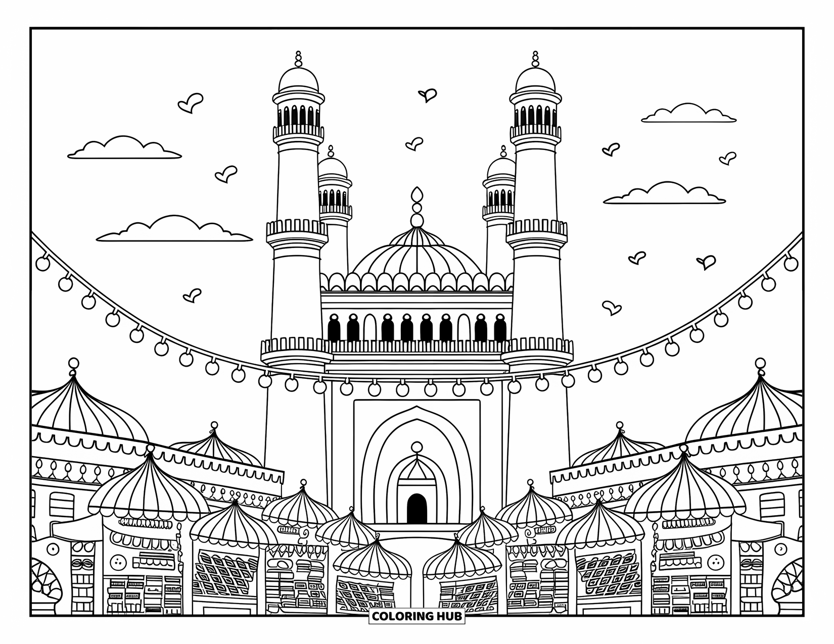 70+ India Coloring Pages for Kids & Adults (Free)