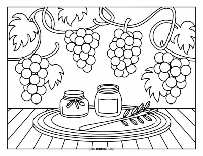 80+ Purple Coloring Pages