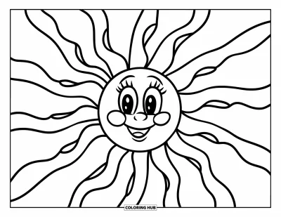 70+ Yellow Coloring Pages
