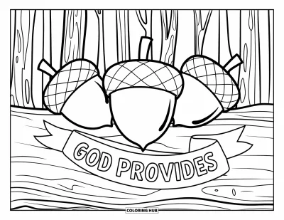 90+ Coloriages de Thanksgiving chrétien pour enfants et adultes (Gratuits)