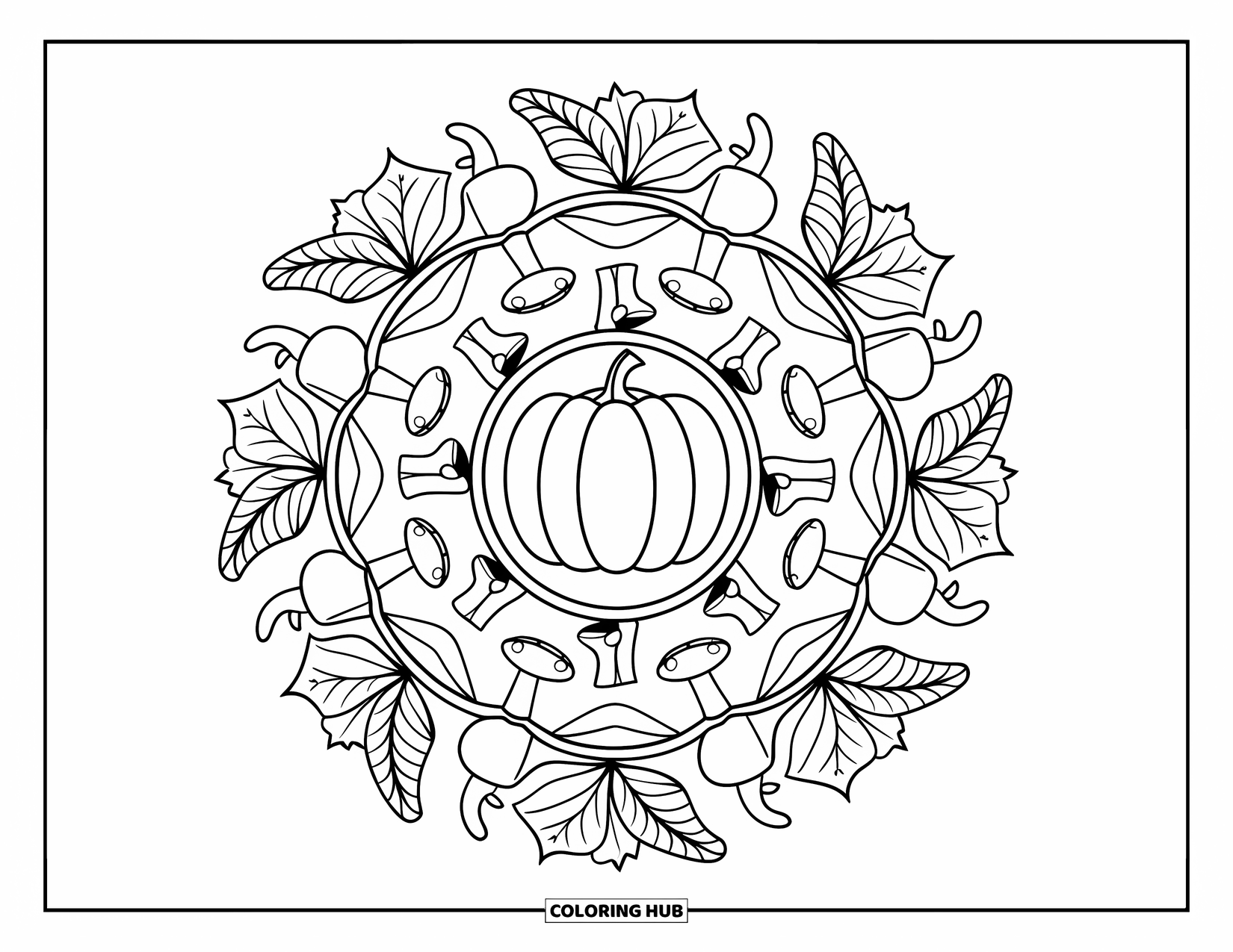 120  Fall Mandala Coloring Pages for Kids Adults (Free Printable PDFs) 120  Fall Mandala Coloring Pages for Kids Adults (Free Printable PDFs)