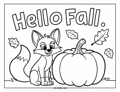 95+ Coloriages Bonjour l&rsquo;automne pour enfants et adultes (Gratuits)