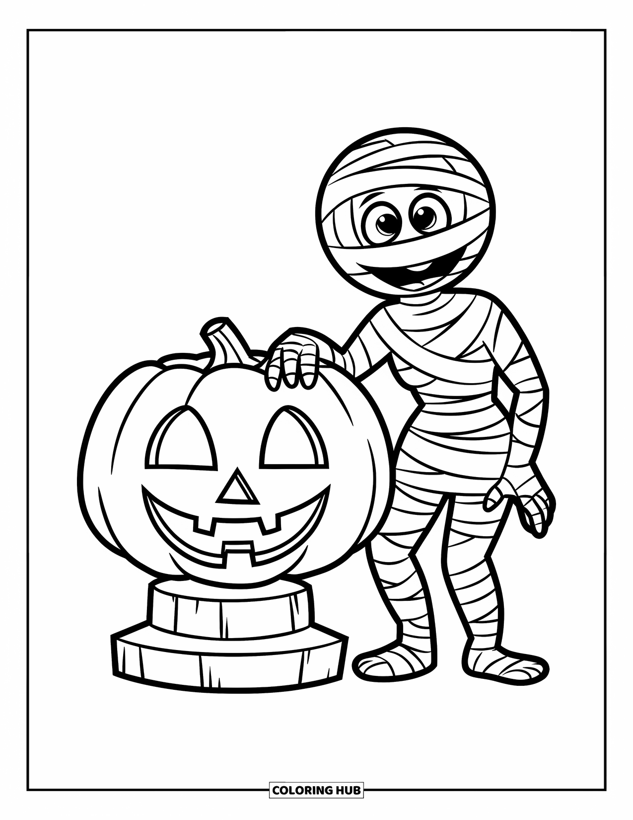 70 Dibujos De Momias Para Colorear Para Ni os Y Adultos Gratis 