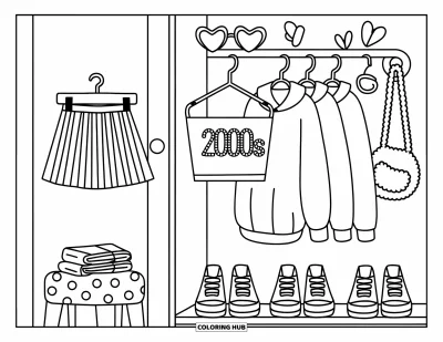 55+ Fargeleggingsark fra 2000-tallet for barn og voksne (Gratis)