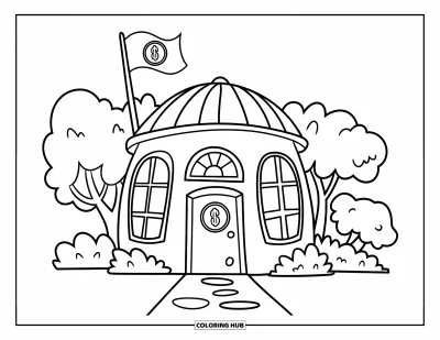 55+ Coloriages de banque pour enfants et adultes (Gratuits)