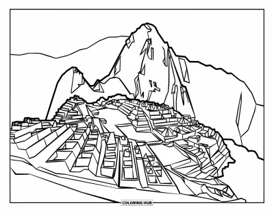 75+ Coloriages du Pérou pour enfants et adultes (Gratuits)