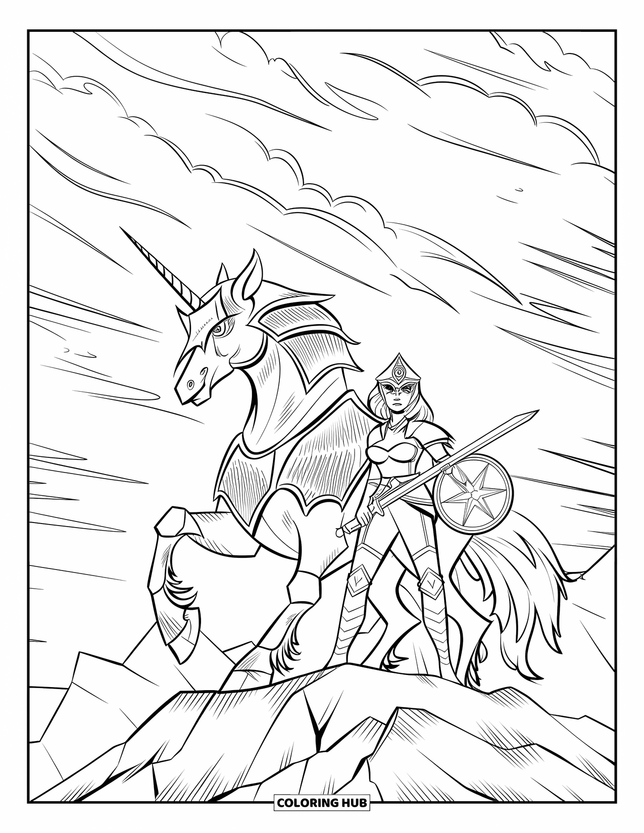 65  Unicorn And Princess Coloring Pages for Kids Adults (Free 65  Unicorn And Princess Coloring Pages for Kids Adults (Free