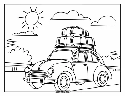 95+ Coloriages de vacances d&rsquo;été pour enfants et adultes (Gratuits)